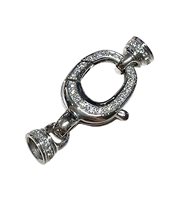 Verschluss Casciola Gioielli Dame in Weißgold Diamante CH. PM2015H087H2